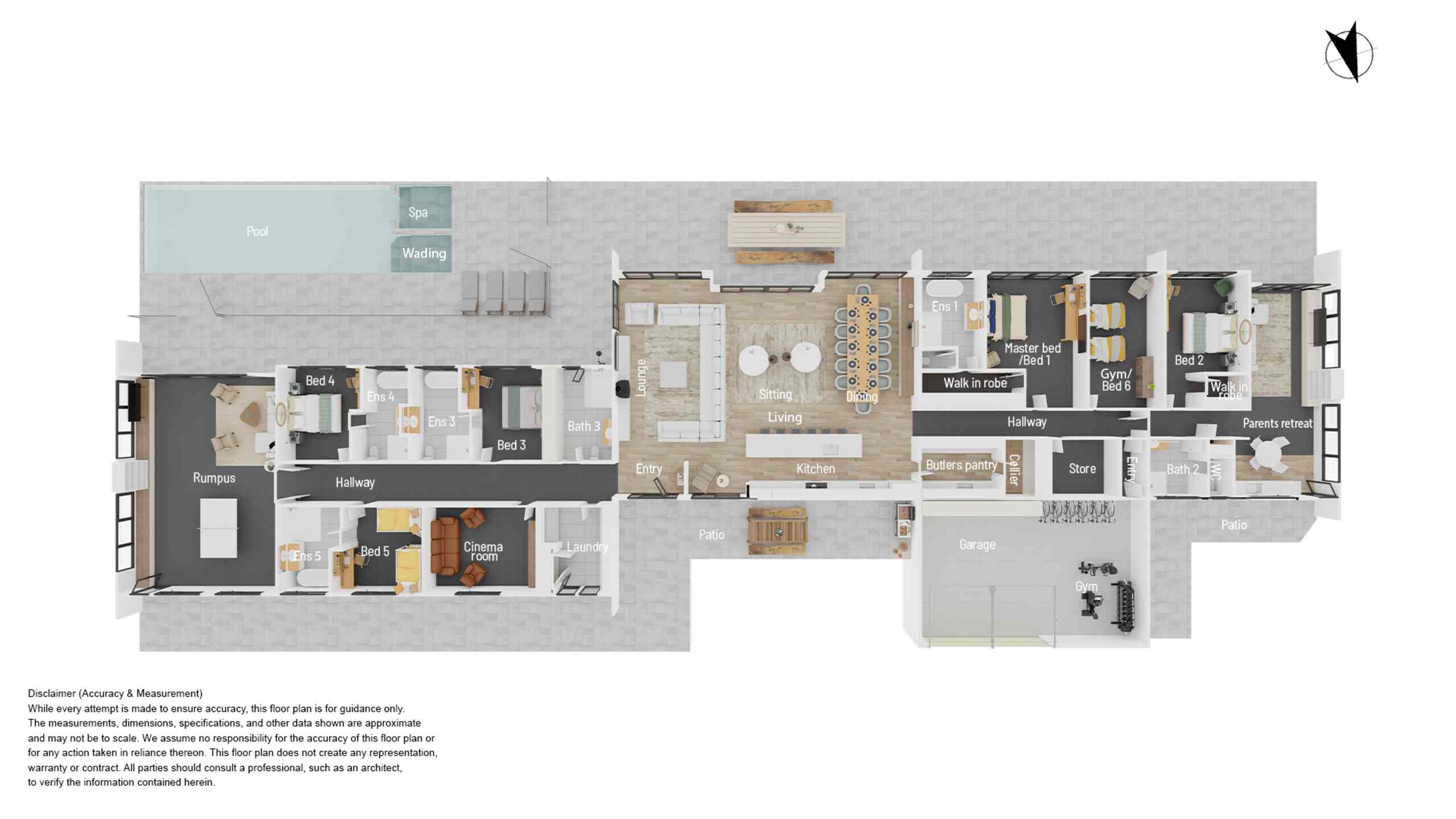 Hallston Estate floorplan